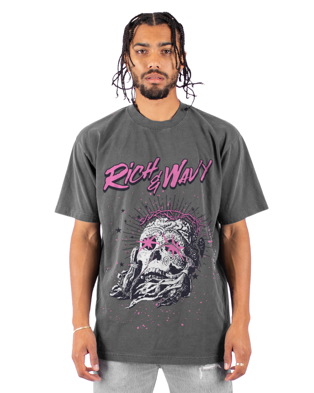 skull star t shirt