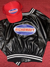 Load image into Gallery viewer, live fast leather jacket
